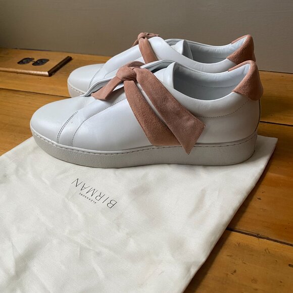 Alexandre Birman Clarita Sneaker Suede Nude - Picture 4 of 6